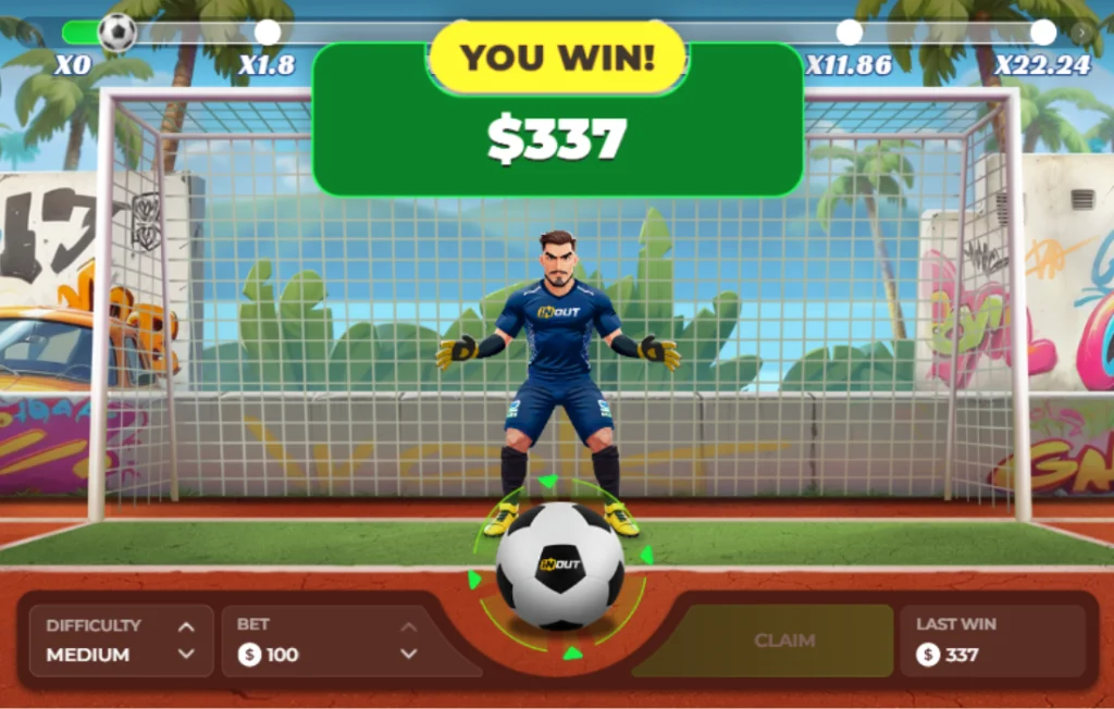 Penalty Unlimited Demo win